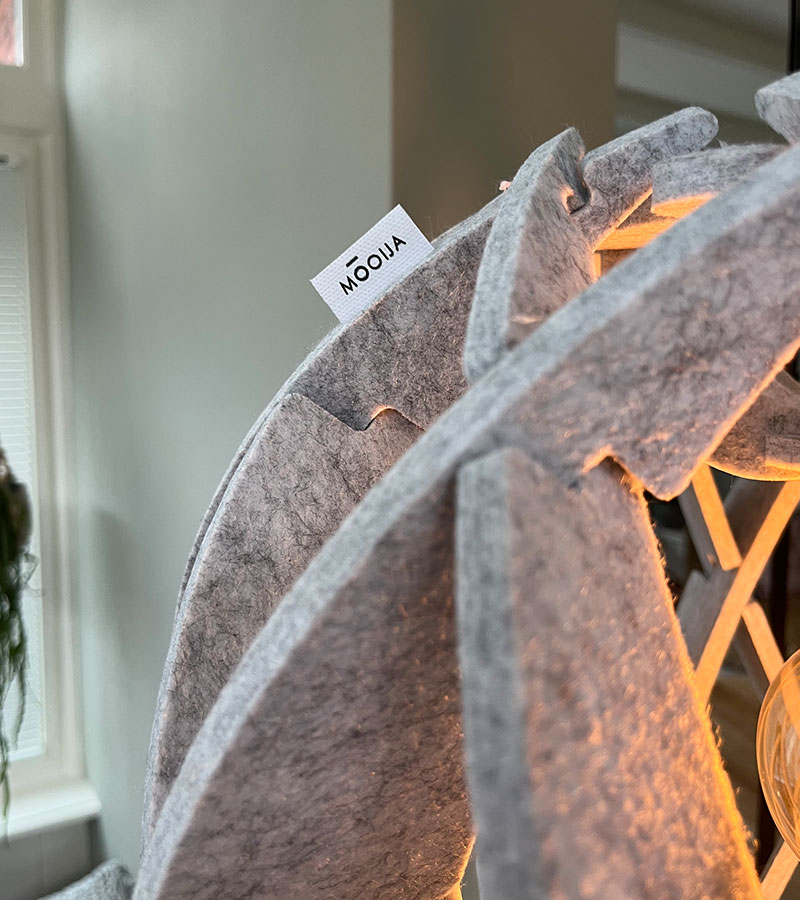 MOOIJA PET-felt Label